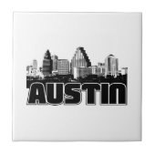 Austin Skyline Tegeltje (Voorkant)