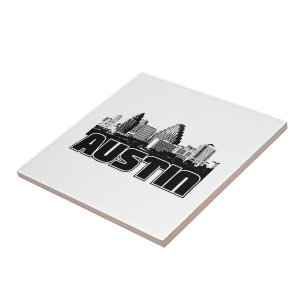 Austin Skyline Tegeltje