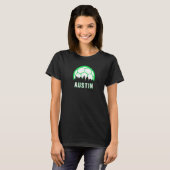 Austin Soccer TX Home Skyline T-shirt (Voorkant volledig)