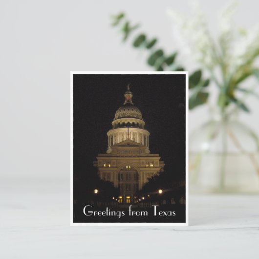 austin state capitol texas briefkaart (Staand voorkant)