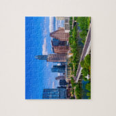 Austin Summer Cityscape Jigzaag Puzzle Legpuzzel (Verticaal)