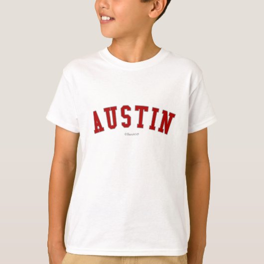 Austin T-shirt (Voorkant)