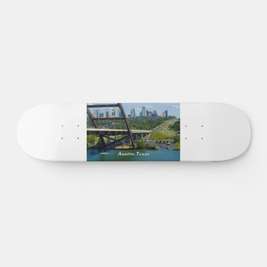 Austin, Texas & 360 Bridge Persoonlijk Skateboard (Horizontaal)