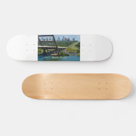 Austin, Texas & 360 Bridge Persoonlijk Skateboard (Horizontaal)