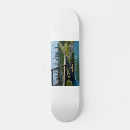 Austin, Texas & 360 Bridge Persoonlijk Skateboard (Voorkant)