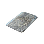 Austin, Texas Antiek Luchtfoto Stadsplattegrond va Badmat (Gekanteld)