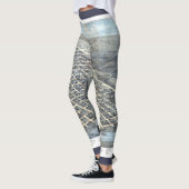 Austin, Texas Antiek Luchtfoto Stadsplattegrond va Leggings (Links)