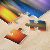 Austin Texas Art 1 Fotopuzzel Skyline Art Austin Legpuzzel (Zijkant)