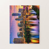 Austin Texas Art 1 Fotopuzzel Skyline Art Austin Legpuzzel (Verticaal)