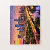 Austin Texas Art 2 Fotopuzzel Skyline Art Austin Legpuzzel (Verticaal)