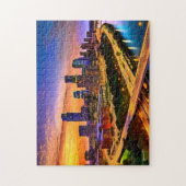 Austin Texas Art 4 Fotopuzzel Skyline Art Austin Legpuzzel (Verticaal)