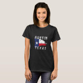 Austin Texas Austin Texas Texas TX Souvenirs V T-shirt (Voorkant volledig)