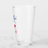 Austin Texas Bachelor Party Favor Beer Pint Glas (Links)