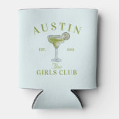 Austin Texas Bachelorette Meisjes Club Blikjeskoeler (Voorkant)