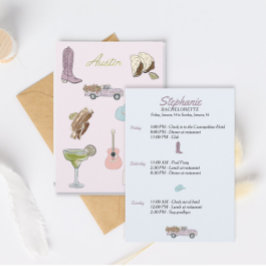 Austin Texas Bachelorette route Kaart
