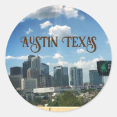 Austin texas, background sticker (Voorkant)