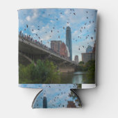 Austin Texas BATS Congress Bridge Downtown Blikjeskoeler (Voorkant)