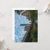 Austin Texas Bats Kaart (Voorkant / Achterkant in situ)