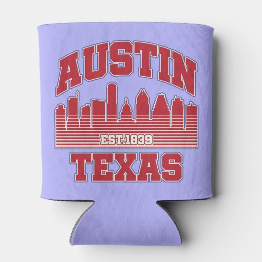 Austin, Texas Blikjeskoeler (Achterkant)