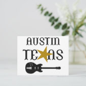 Austin Texas Briefkaart (Staand voorkant)