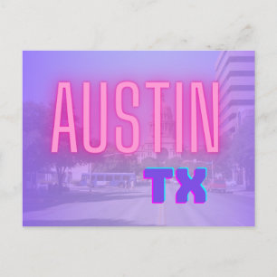 AUSTIN TEXAS BRIEFKAART