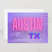 AUSTIN TEXAS BRIEFKAART (Voorkant / Achterkant)
