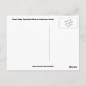 austin texas briefkaart (Achterkant)