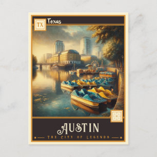 Austin, Texas    Briefkaart