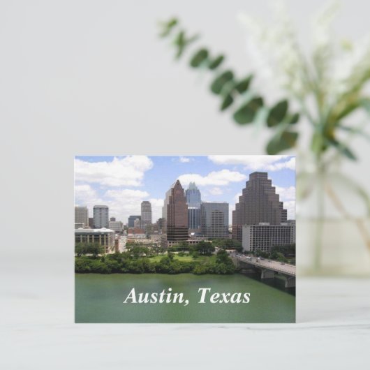 Austin, Texas Briefkaart (Staand voorkant)