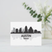 Austin Texas Briefkaart (Staand voorkant)