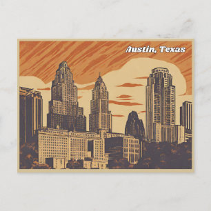 Austin, Texas Briefkaart