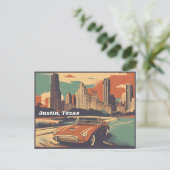 Austin, Texas Briefkaart (Staand voorkant)