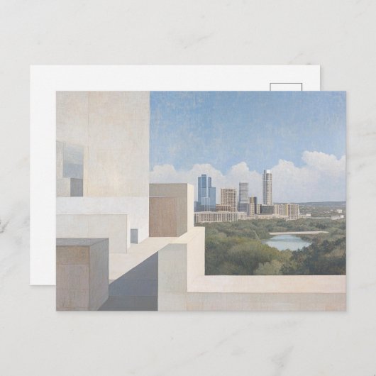 Austin, Texas Briefkaart (Voorkant / Achterkant)