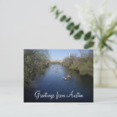 Austin Texas Briefkaart (Staand voorkant)