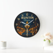 Austin Texas Capitol Plaza Grote Klok (Huis)