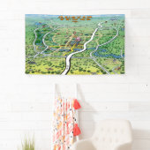 Austin Texas Cartoon Map Spandoek (Insitu)
