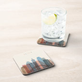 Austin, Texas | City Skyline Drankjes Onderzetter (Rechterzijde)