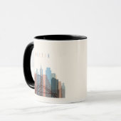 Austin, Texas | City Skyline Mok (Voorkant links)