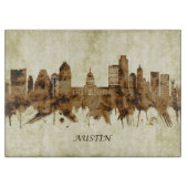 Austin Texas Cityscape Snijplank (Voorkant)