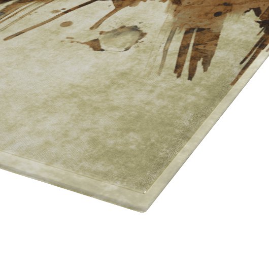 Austin Texas Cityscape Snijplank (Hoek)