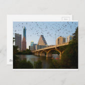 Austin, Texas Congress Bridge Bats Briefkaart (Voorkant / Achterkant)