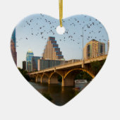 Austin, Texas Congress Bridge Bats Keramisch Ornament (Voorkant)