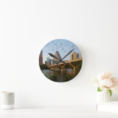 Austin, Texas Congress Bridge Bats Ronde Klok (Huis)