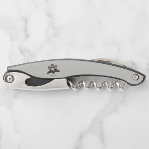 Austin Texas Cute Cartoon Cowboy Bat Kurkentrekker