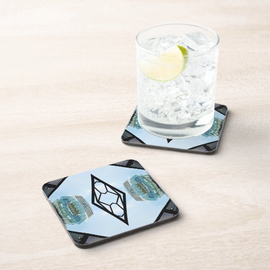 Austin Texas design 1 van Jo Afbeeldingen Bier Onderzetter (Rechterzijde)