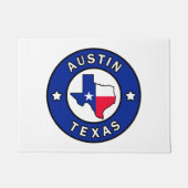 Austin Texas Deurmat (Voorkant)