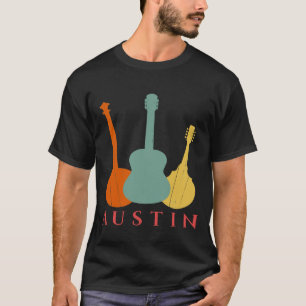 Austin Texas Distress Music T-shirt