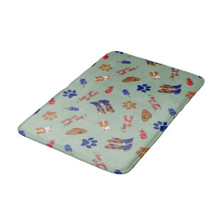 Austin Texas Dog Bowl Mat - Voedingsmat