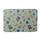 Austin Texas Dog Bowl Mat - Voedingsmat (Voorkant)