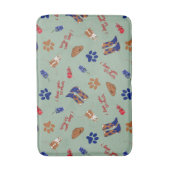Austin Texas Dog Bowl Mat - Voedingsmat (Voorkant Verticaal)